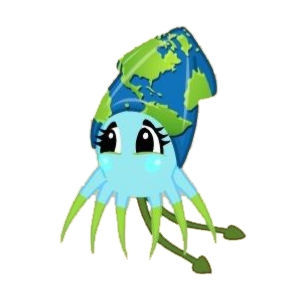 Earth Day Squid Kid